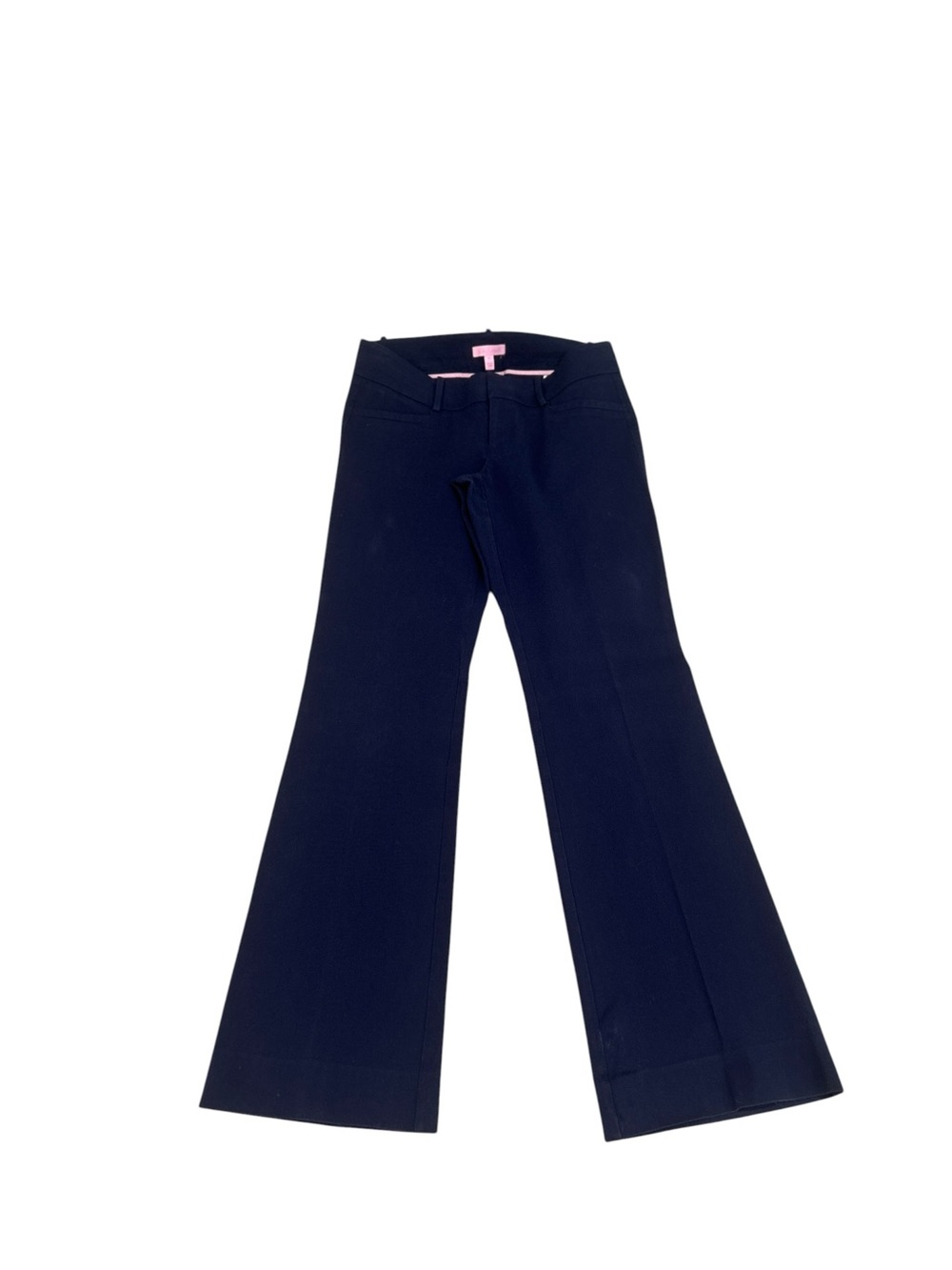 Women's Navy Flare Trousers - Classic Flared Pant